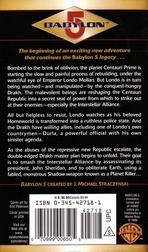 Babylon 5: Legions of Fire: The Long Night of Centauri Prime
