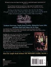 Buffy the Vampire Slayer: The Watcher's Guide: Volume 1 Buffy the Vampire Slayer: The Watcher's Guide: Volume 1