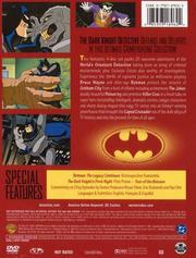 Batman: The Animated Series: Season 1: Part 1: Disc 3