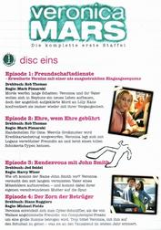 Veronica Mars: Season 1: Disc 1 Veronica Mars: Season 1: Disc 1