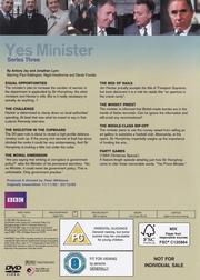 Yes, Prime Minister: Season 3: Disc 1
