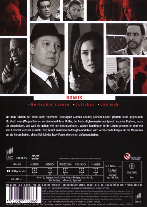 The Blacklist: Season 8: Disc 3