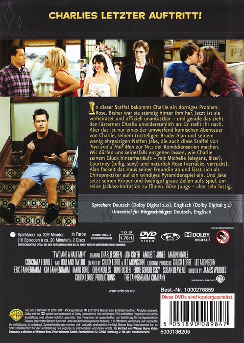 Two and a Half Men: Season 8: Disc 2