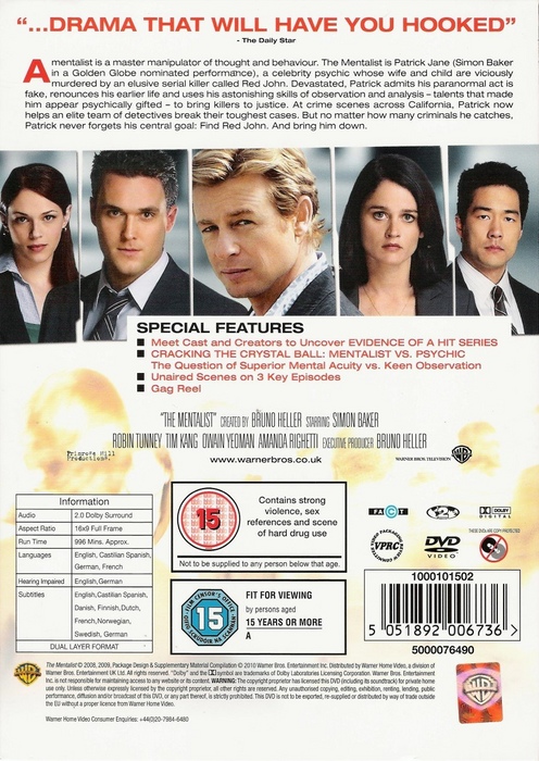 The Mentalist: Season 1