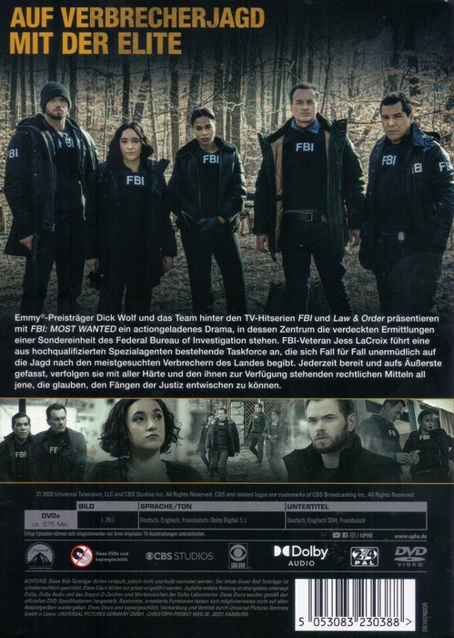 FBI: Most Wanted: Season 1: Disc 4