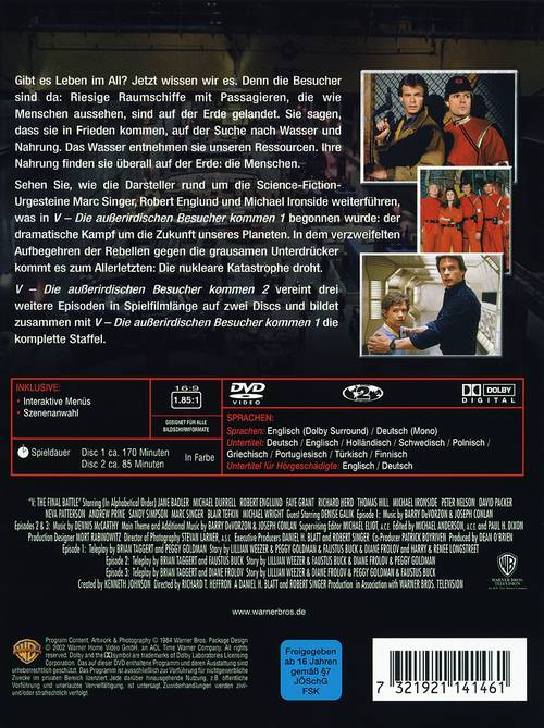 V: Die au&szlig;erirdischen Besucher kommen 2: Disc 2