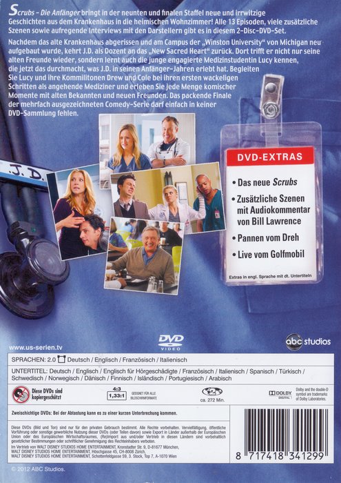 Scrubs: Season 9: Disc 1