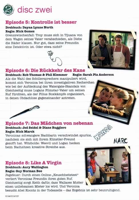 Veronica Mars: Season 1: Disc 1