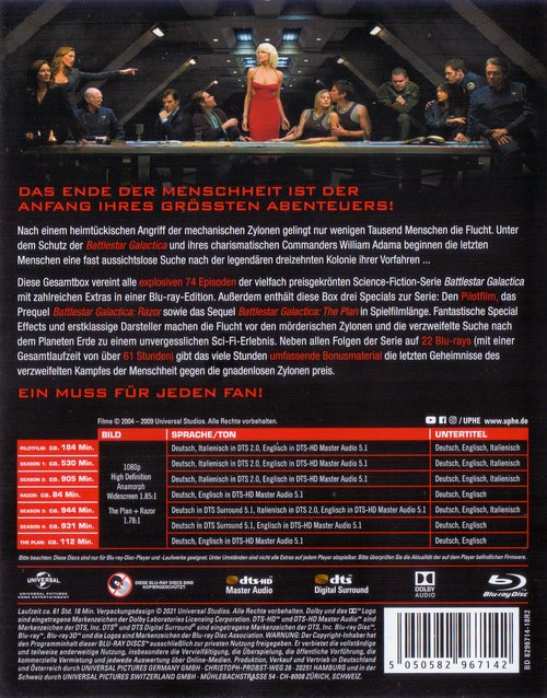 Battlestar Galactica: Season 2: Disc 5